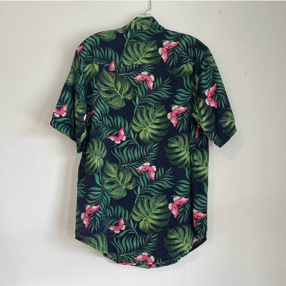 NWT Free People x Sandrine Rose Tropical Print Button-Down Shirt Women’s Small - Picture 8 of 8